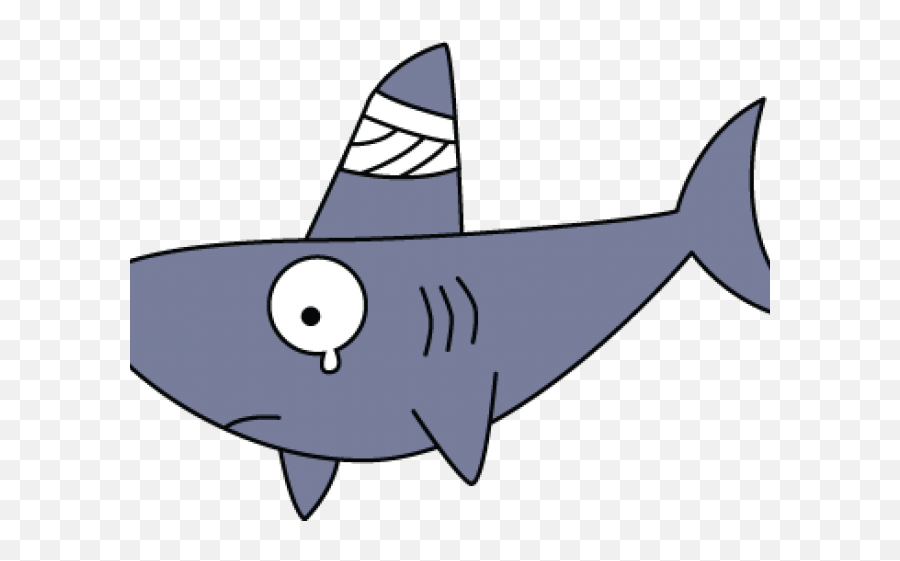 Download Hd Sad Shark Cliparts - Cartoon Transparent Png Emoji,(^^^) Shark Emoji