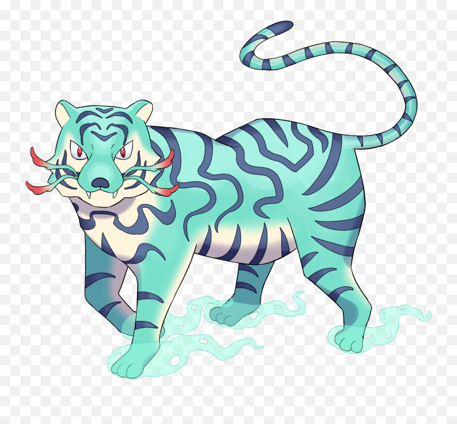 Bengal Tiger - Blucamon 10283 Tofunftcom Emoji,Bengal Tiger Emoji