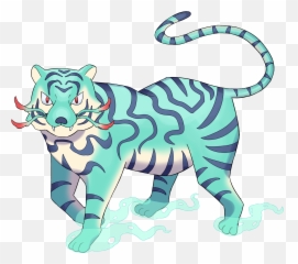 Bengal Tiger - Blucamon 10283 Tofunftcom Emoji,Bengal Tiger Emoji