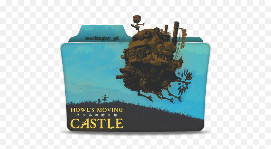 Howls Moving Castle Folder Icon - Designbust Emoji,Castle Emoji