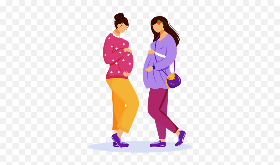 Pregnant Women Icon - Download In Line Style Emoji,Pregnant Emojis