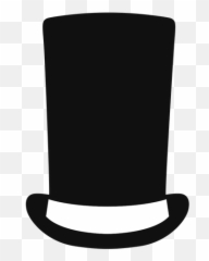 Stove Pipe Hat Flat Icon Transparent Png U0026 Svg Vector Emoji,Tophat Emoticon