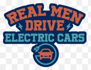 Real Men Drive Electric Cars Car - Language Emoji,Emoji Car Stickers
