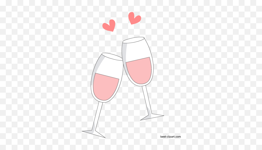 Free Clip Art For Wedding Invitations Place Cards And Cards - Champagne Glass Emoji,Bridal Shower Emoji Game