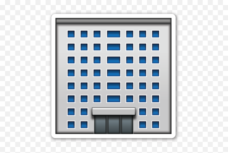 Office Building Office Building Emoji Emoji Stickers - Iphone Building Emoji,Meaning Of Emojis