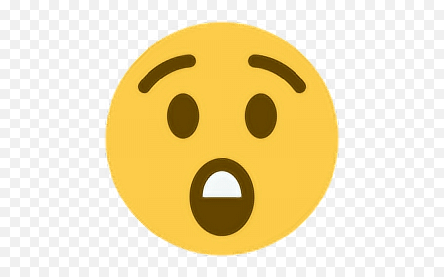 Realize Shock Oh Teeth Emoji Sticker - Surprised Emoji,Teeth Emoji