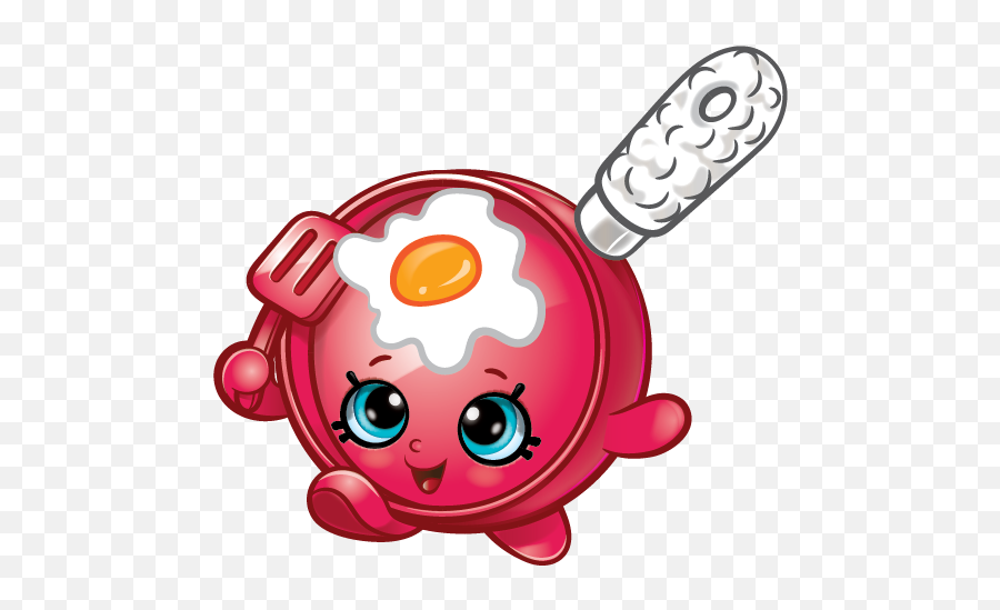 Small Fry Pan Shopkins Picture - Shopkins Characters Season 6 Emoji,Frying Pan Emoji