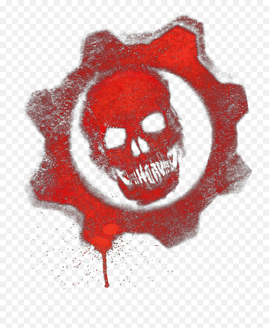 Gears Of War Logo Png U0026 Free Gears Of War Logopng - Gears Of War Cog Symbol Emoji,Skyrim Emoji
