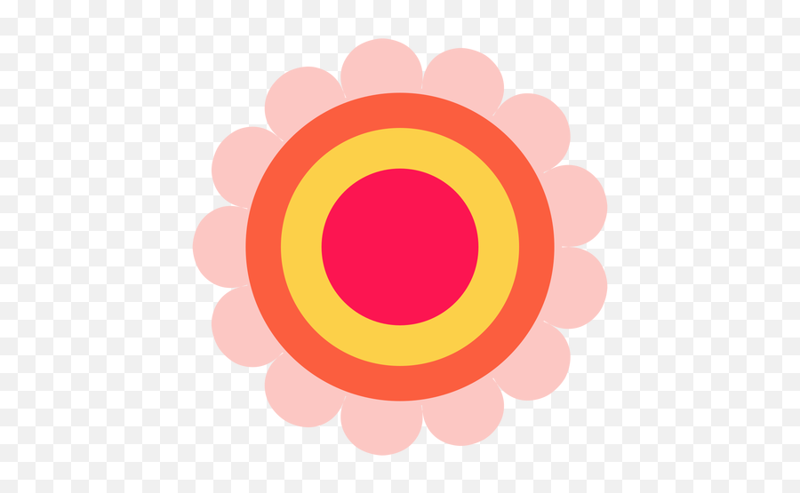 Hippie Flower Icon - Vertical Emoji,Flower Text Emoticon Png
