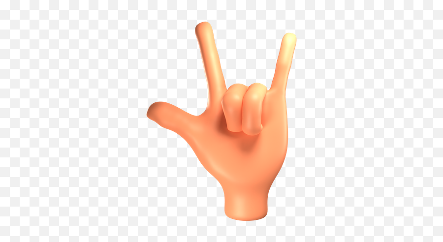 Top 10 Emoji 3d Illustrations - Free U0026 Premium Vectors Sign Language,Which Rock Hand Emoji To Use