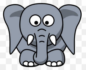 Free Images Of Cartoon Elephants Download Free Clip Art - Animal Clip Art Emoji,Funny Animals Emotions