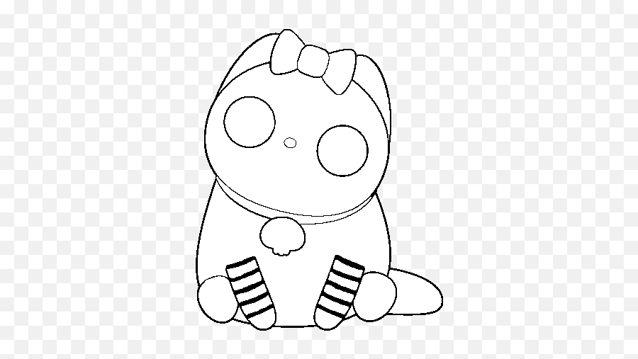 Desenho De Gatito Emo Para Colorir - Colorircom Dot Emoji,Desenho De Emoticon Chorando Para Colorir