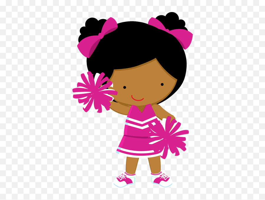 Cheerleader Birthday Invitations All Colors - Lider De Torcida Png Emoji,Rollerskating Emoji Party Invitations