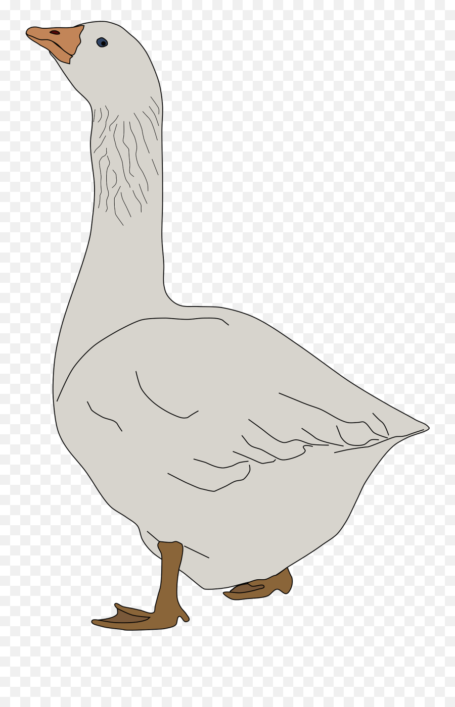 Goose Clipart - Clipart Goose Emoji,Goose Emoji