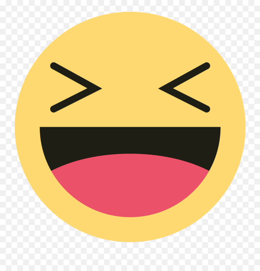 Laughing Emoji Transparent Background - Laugh Emoji In Facebook,Laughinig Emoji