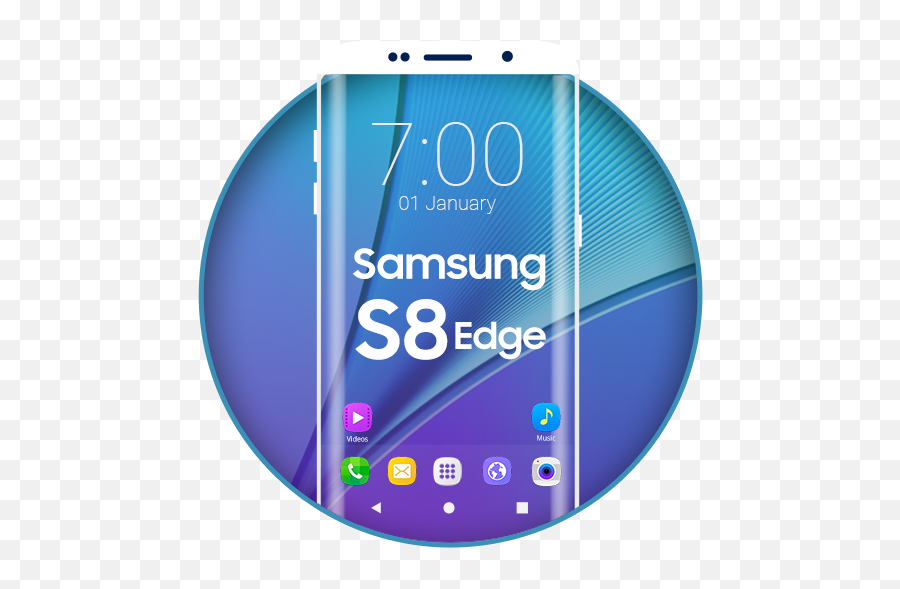 S8 Edge Launcher Themefor Android - Dot Emoji,Iphone Emojis On S8