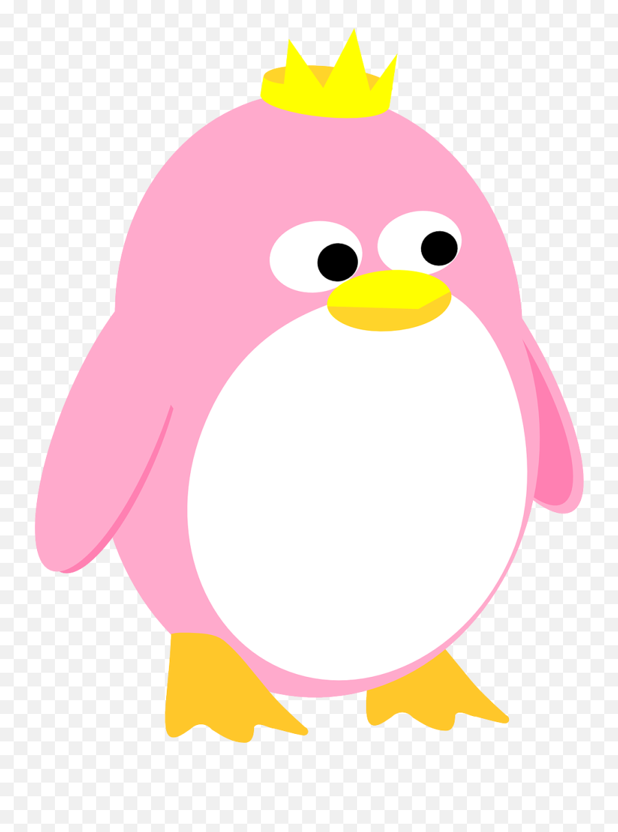 Princess Cute Linux Penguin Png Picpng - Princess Penguin Emoji,Boo And Buddy Emoticons Download