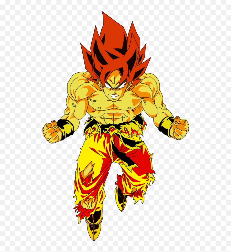 What If Super Saiyan Never Existed - Quora Goku Ssj Falso Png Emoji,Personification Of Emotions In Mythology