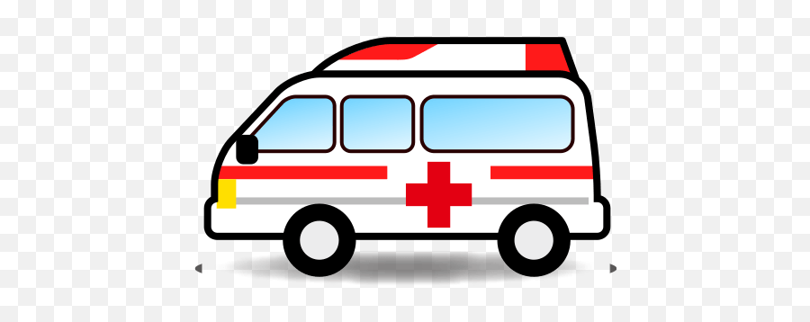 Ambulance - Emojis Ambulance,Delivery Emoji