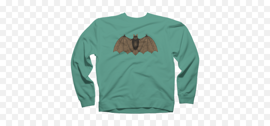 Best Green Vampire Sweatshirts Design By Humans - Sweater Emoji,Smiley Turns Into Vampire Bat Emoticon
