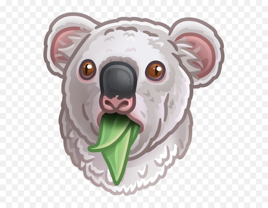 Koala Emoji Png - Telegram Stickers Animals,Koala Emoji Png