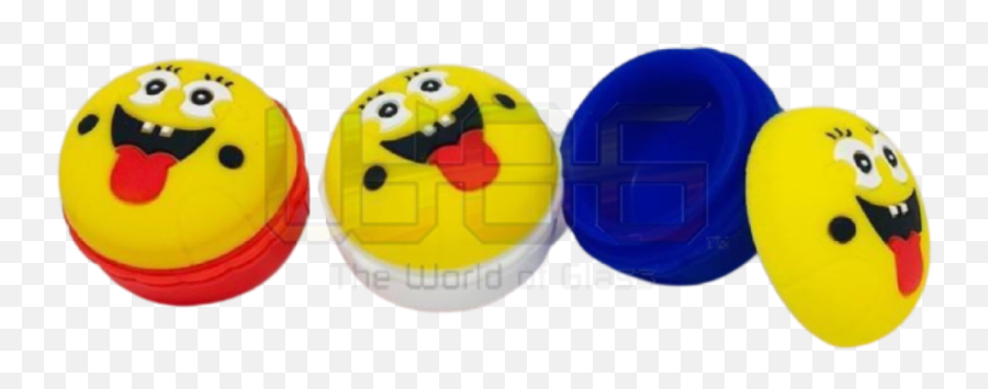 15ml Silicone Sponge Frog Basket Jar - Happy Emoji,Sponge Emoticon