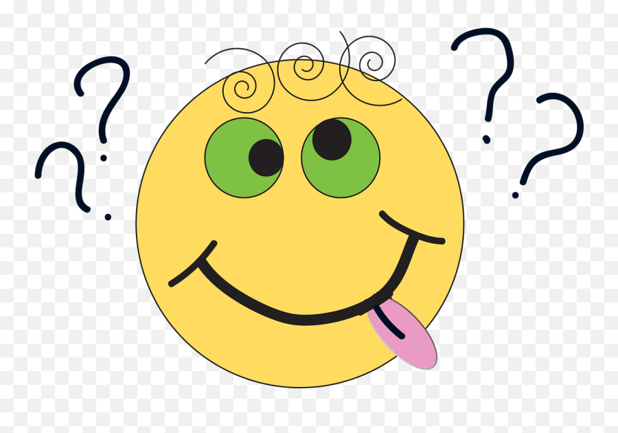 Questioning Emoji Crazy Dizzy,Crazy Emoji