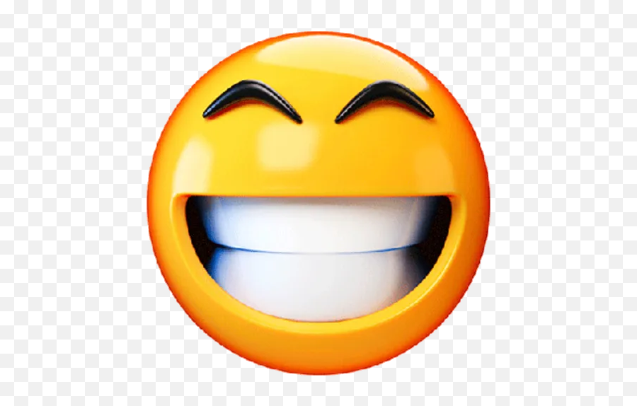 3d Emoticons Whatsapp Stickers - Happy Emoji,3d Emoji