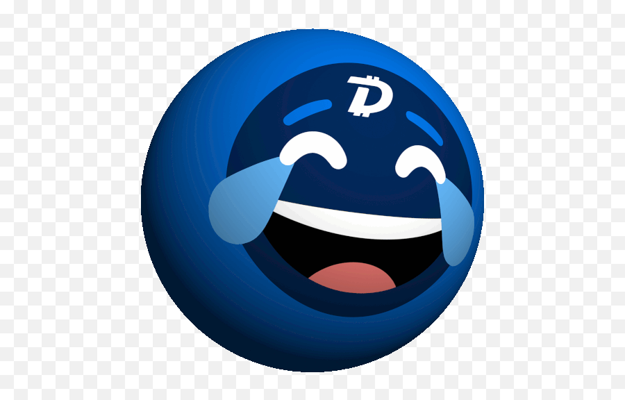 Digibyte Dgb Laughing Emoji - Digibyte Laughing Emoji,Laughing Emoticons -smiley Face