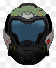 Doom Slayer Helmet Png Download Image - Bicycle Helmet Emoji,Doom Slayer Emoji Png