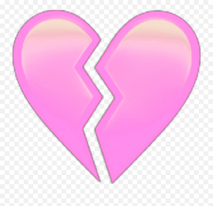 Heartbreak Emoji Emojis Sticker - Broken Heart Png,Heartbreak Emojis