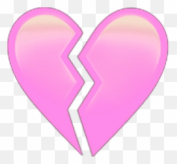 Heartbreak Emoji Emojis Sticker - Broken Heart Png,Heartbreak Emojis