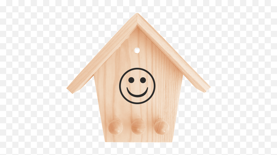 House Shaped Key Cabinet With Printing Smiley - Fali Kulcstartó 20 Emoji,X In Tectangle Box Emoticons