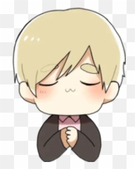 Obedient Blond Boy 2 Whatsapp Stickers - Stickers Cloud Emoji,Boi Emoji Transparent Word