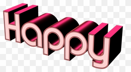 Happy Birthday 3d Png - Happy Png Images Transparent Emoji,Happy Birthday Emoji Texts