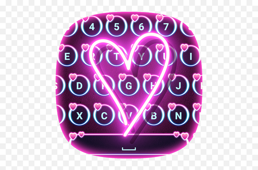 Live Neon Heart Keyboard Apk 101 - Download Apk Latest Version Emoji,Glow In The Dark Emojis