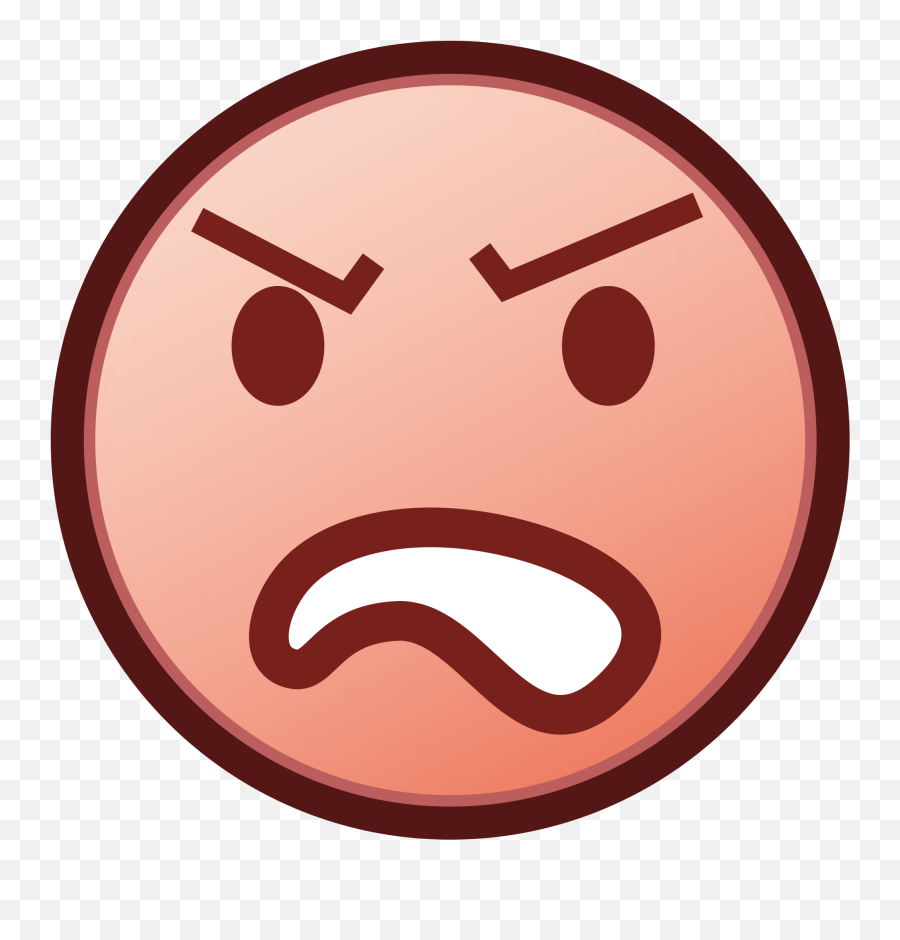 Filephantom Open Emoji 1f620svg - Wikimedia Commons,Emoticons Not Working Note 4