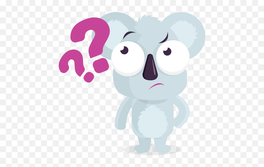 Question Stickers - Free Miscellaneous Stickers Emoji,Koala Emoji