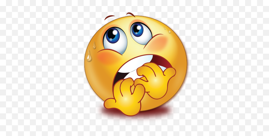 Smiley Emoji Emoticon Fear Happiness - Scared Emoji,Free Emojis