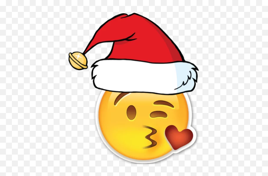 Telegram Sticker 4 From Collection Emoji Christmas - Works,Christmas Emoticon
