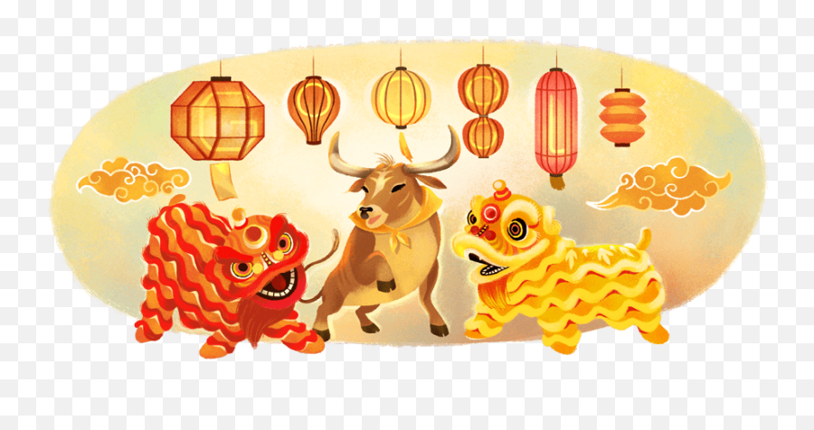 Lunar New Year 2021 - Google Lunar New Year 2021 Emoji,Chinese New Year Emoji 2017