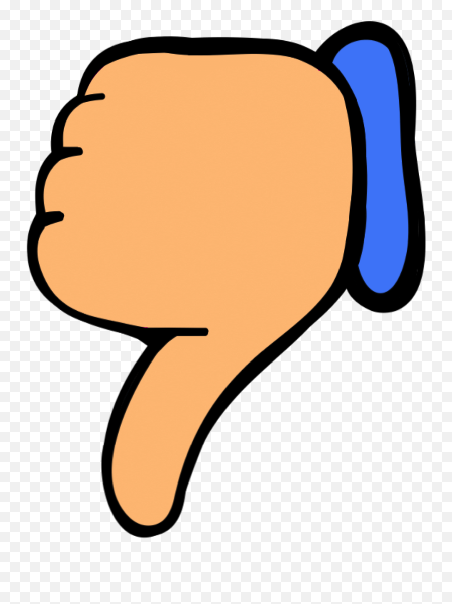 Thumbs Down Clipart Png Transparent Png - Thumbs Down Clipart Png Emoji,Dislike Emoji