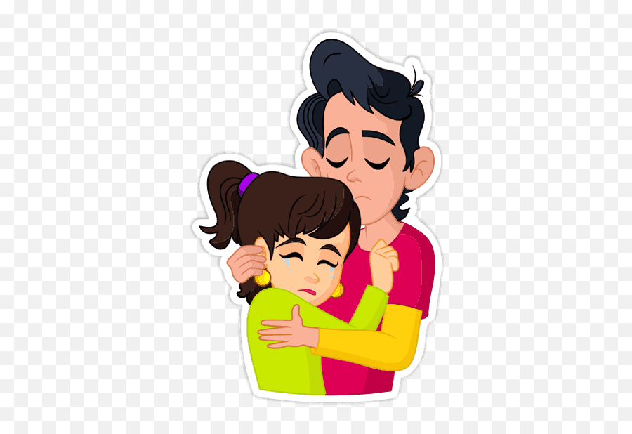 Things Couple Do - Sad Couple Png Sticker Emoji,Couple Emoji Transparent