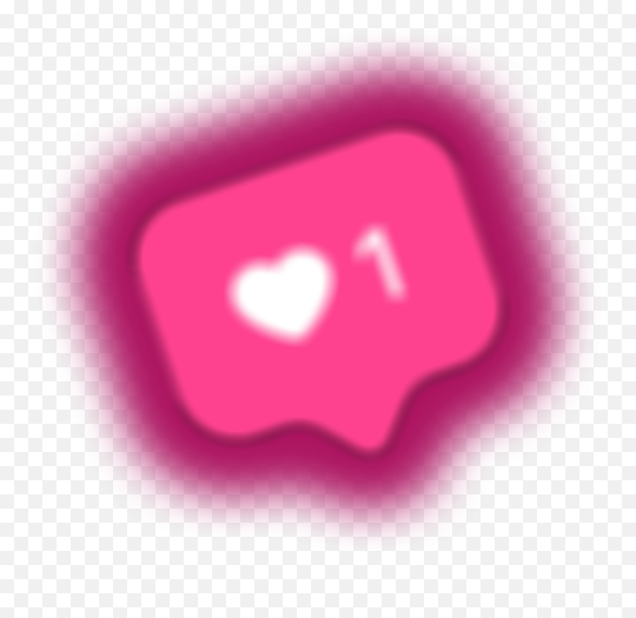 Pink Hair Png - Hair Png Download Neon Instagram Like Like Instagram Neon Png Emoji,Instagram Like Emoji