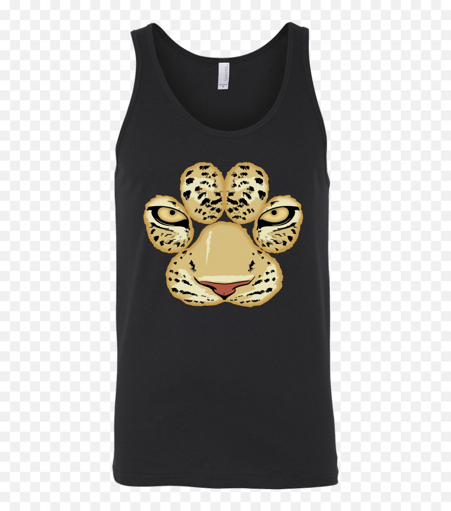 Tiger Tank For Men Women Animal Lover Gifts Face Tank - Gender Is Over Tank Emoji,Tiger Bear Paws Emoji