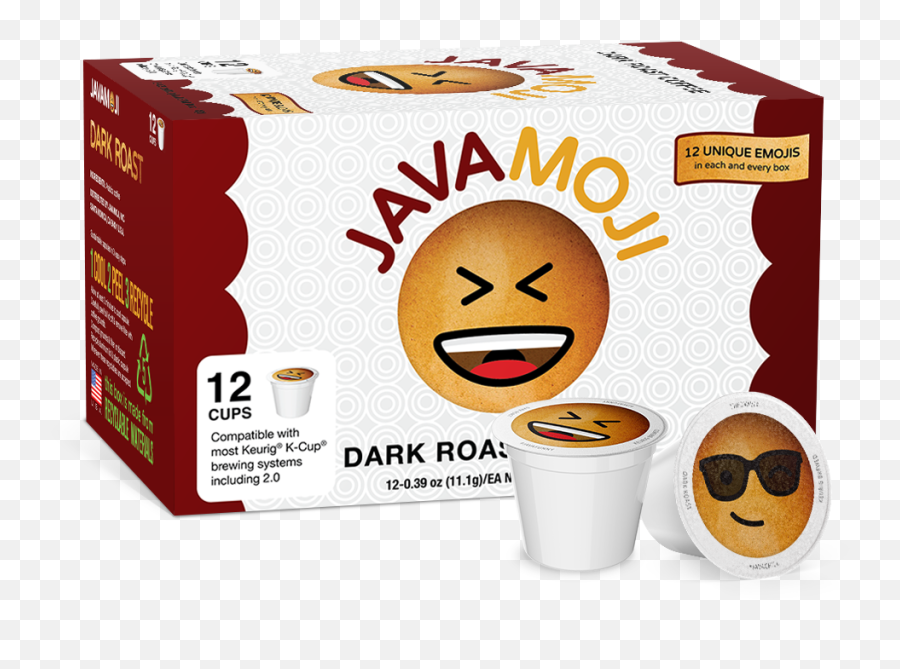 Javamoji - Happy Emoji,Coffee Bean Emoji