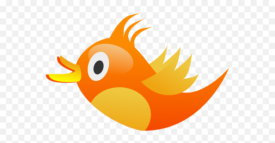 Adorable - Orange Bird Cartoon Png Emoji,Fox Emoticons Deviantart
