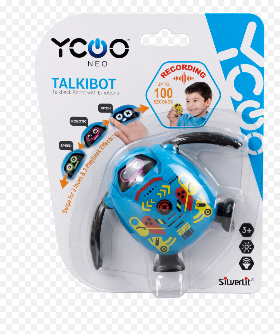 Silverlit Ycoo Talkibot Girl Talkback Robot With Emotions - Ycoo Gloopies Emoji,Robots With Emotions