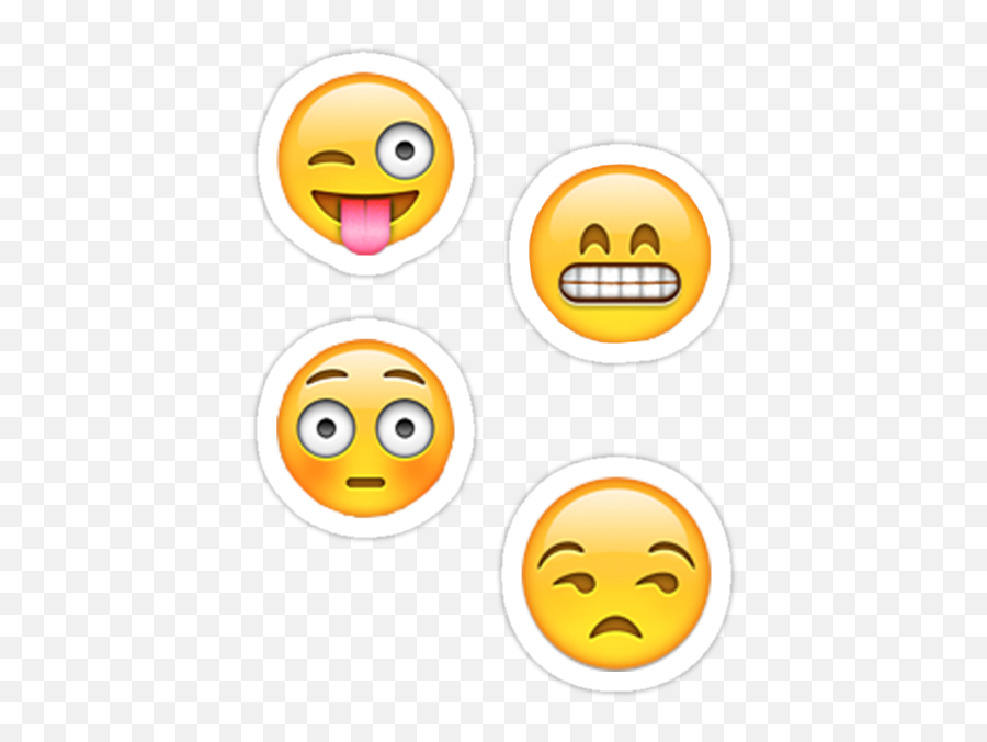 I Have Seen These Everywhere Please Find Me Some Tumblr - One Eye Closed Smiley Emoji,Clueless Emoji