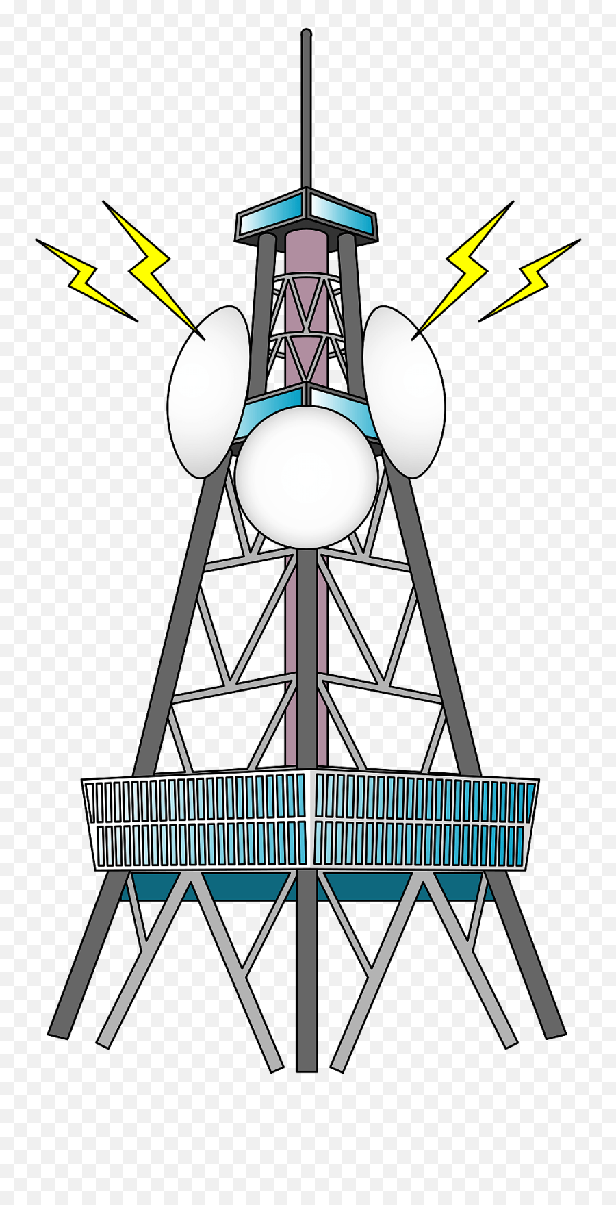 Radio Masts And Towers Clipart Free Download Transparent - Vertical Emoji,Is There An Eiffel Tower Emoji